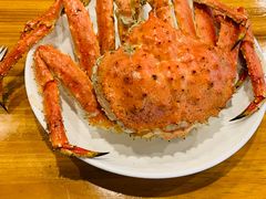 清蒸帝王蟹-鱼市酒店(威海水产批发市场店)