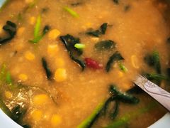 黄汤鸡毛菜-静之湖湖畔餐厅