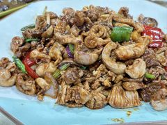 葱姜炒猪杂-标记美食新鲜猪杂(兴南大道店)