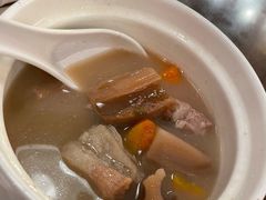 莲藕绿豆章鱼煲猪肘汤-新旺茶餐厅(嘉里城店)