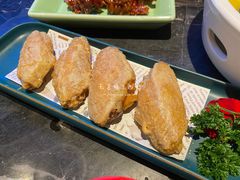 蛋黄鸡翅-新白鹿餐厅(虹桥南丰城店)