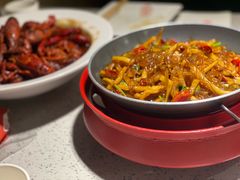 酸萝卜炒粉-叶派龙虾·招牌十三香(合肥路首店)