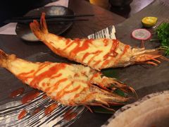 铁板芝士五头虾-富力希尔顿酒店·源氏日餐厅