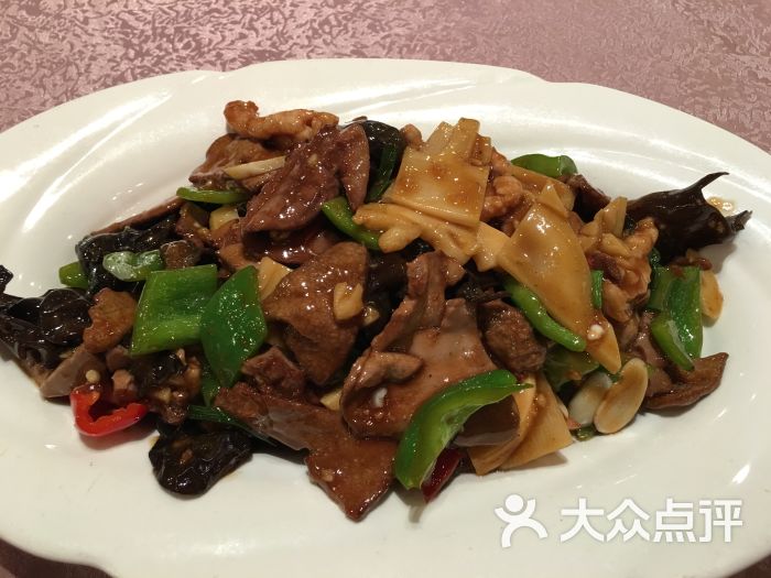 传统鲁菜爆三样