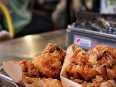 炸鸡一半一半-富乐满韩国正宗炸鸡韩国料理(虹泉路店)