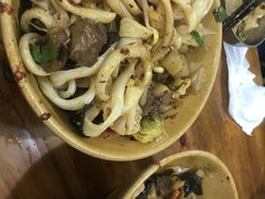 牛肉干拌拉条子-马振面(小皮院店)