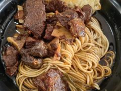 葱油拌面加带骨羊肉-上海为民商行清真饭店(南大路店)