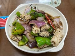豉椒炒鱿鱼-聂记粤菜馆(鼓西路店)