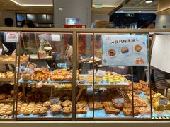 面包甜点陈列柜-山崎面包(静安久光店)