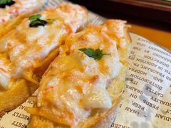 芝土焗阿拉斯加蟹柳法包-MR.ROCKY洛奇先生RESTAURANT&BAR(宝安壹方城店)