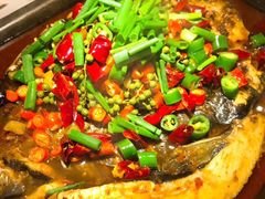 -探鱼·鲜青椒爽麻烤鱼(中天广场店)