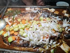酱香烤鱼-探鱼·鲜青椒爽麻烤鱼(番禺万达店)