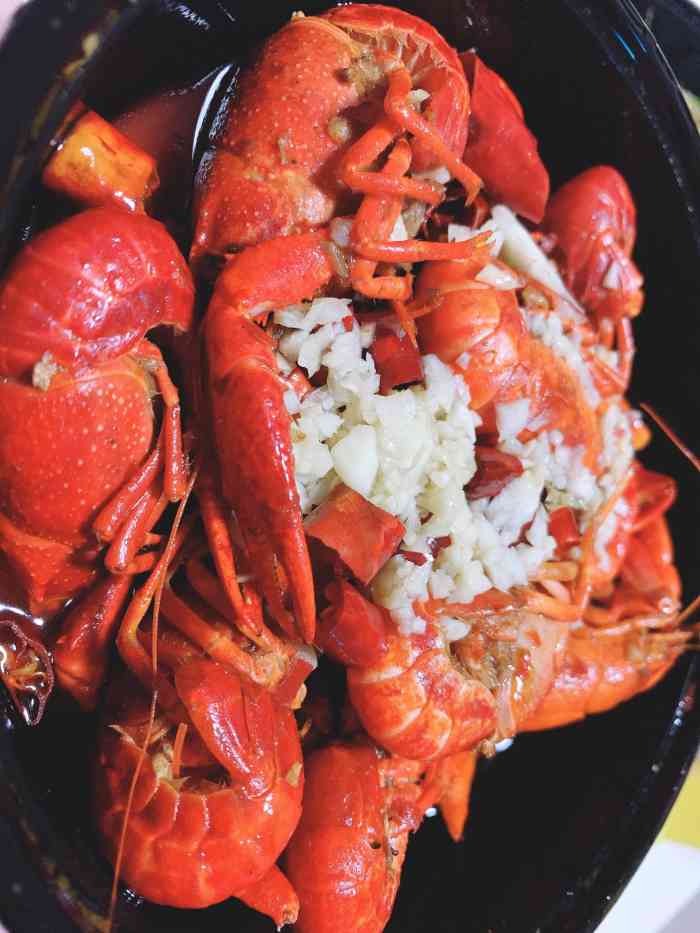 探虾先生-"朋友聚会点的外面,没想到非常的惊喜,蒜泥.