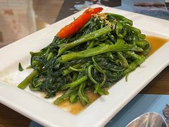 秘制虾酱炒空心菜-帕蓝·暹罗料理(曲阳店)