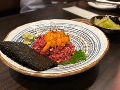 海胆生拌牛肉-九州酒场ひこぞう(2号店)