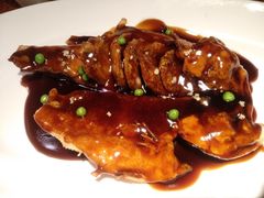 西湖醋鱼-绿茶餐厅(华联万柳店)