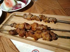 烤羊肉串-阿罗新疆菜(人民广场店)