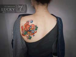 -幸运7纹身刺青Lucky7tattoo