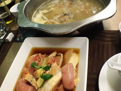 花雕醉鸡锅汤底-金海阁海鲜火锅