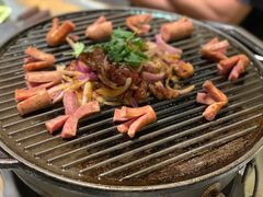 -燚店·铁板鱼蛙·烤肉·烤串(北新桥店)