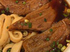 红烧牛肉台湾刀削面-中国厨房/台湾牛肉面