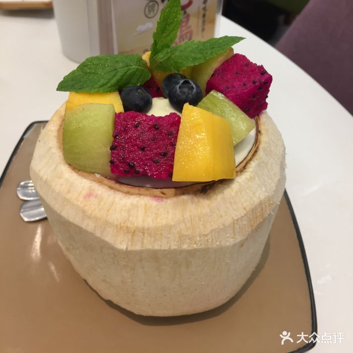 吉旺港式餐厅(新世界城店)缤纷水果椰子冻图片