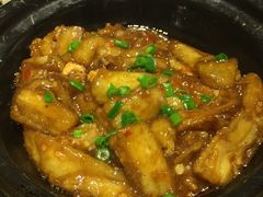 咸鱼鸡粒茄子煲-潮堂 · 潮州菜(国贸商城店)