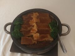 砂锅黑豆腐-康大鲤鱼门海鲜城·中餐厅