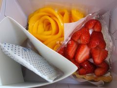 -Strawberry Butterfly草莓蝴蝶日式水果挞