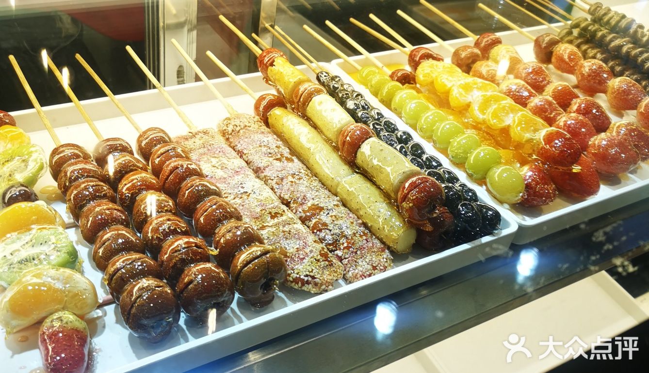 冬天必吃的甜品糖葫芦