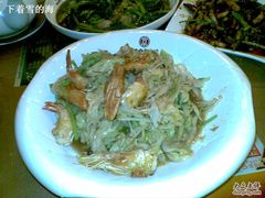 大虾炒白菜-粥全粥到