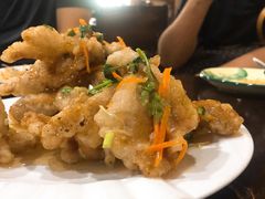 锅包肉-东北铁锅烀饼