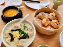 并蒂花开双喜虾饺包-苏小柳点心·手作小笼包(新街口分院店)