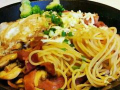 培根蘑菇意面-吉姆丽德乡村西餐厅(闵行交大店)