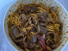 香辣鸡胗热干面-蔡记炸酱热干面(昌里路店)