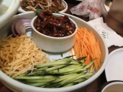 招牌京酱肉丝-额娘·春饼烤鸭(华北七楼创始店)