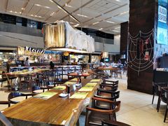 自助取餐区-广州希尔顿逸林酒店-OPEN開·全日制餐厅·海鲜·小火锅·自助餐(东风路店)