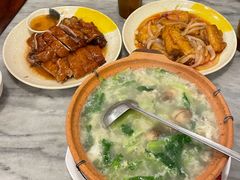 咸蛋黄芥菜煲-紫金食坊(江南西路店)