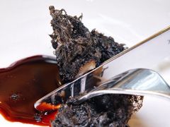 柚子黑醋汁酥皮海参-北京泰富酒店-柏景轩中餐厅