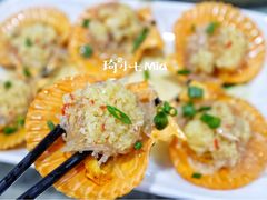 粉丝蒜蓉蒸扇贝-四川小胡子海鲜(丁村万人海鲜广场店)