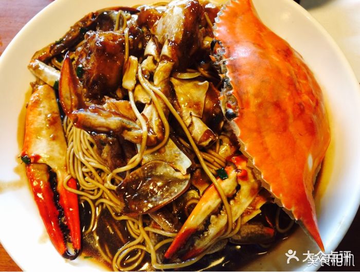 秀珍面馆梭子蟹面图片 - 第3张