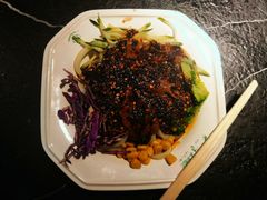 麻酱凉皮有点腻-清真盛志望麻酱酿皮·非遗老字号