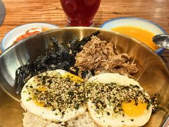 -明洞阿姨·韩式酱蟹烤肉·创意料理(三元桥店)