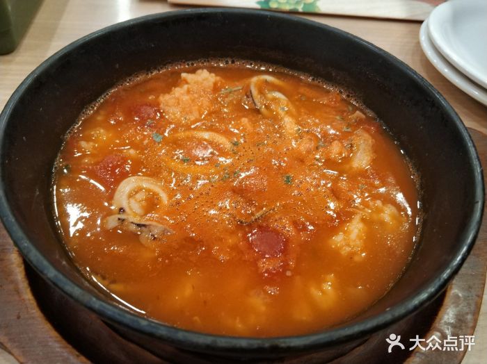 萨莉亚(星海广场店)番茄海鲜饭图片