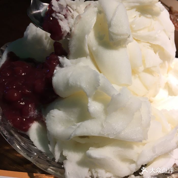 蛙三泡椒牛蛙(金牛凯德店)榴芒绵绵冰图片 - 第1张