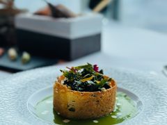 海鲷鱼生蚝塔塔-翡翠36餐厅(浦东香格里拉店)