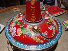 铜锅外观-贰重天冰煮羊自助火锅(东坝店)