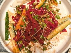 -草家酱蟹炭火烤肉店(珲春南路二店)