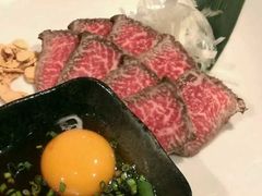 牛肉刺身-俺的焼肉(銀座9丁目店)