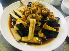 蛤蜊肉拌茄子-华春餐馆(鱼山路店)